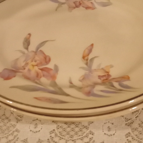 Vintage Universal Cambridge Iris Plate Bundle - 7 - 6" Bread Plates - Picture 3 of 11